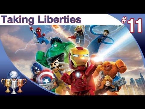 Lego Marvel Super Heroes Walkthrough Level 11 Taking